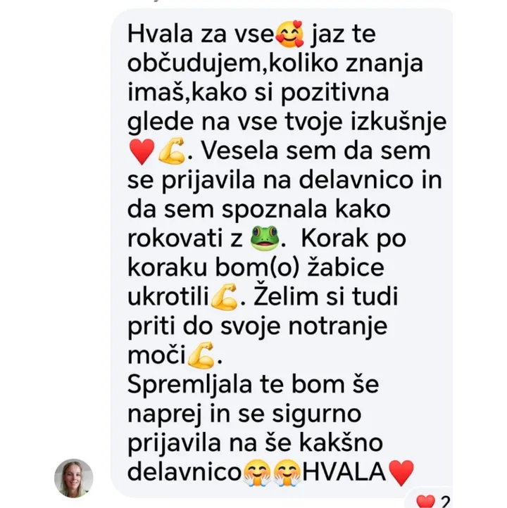 Sporočilo starša