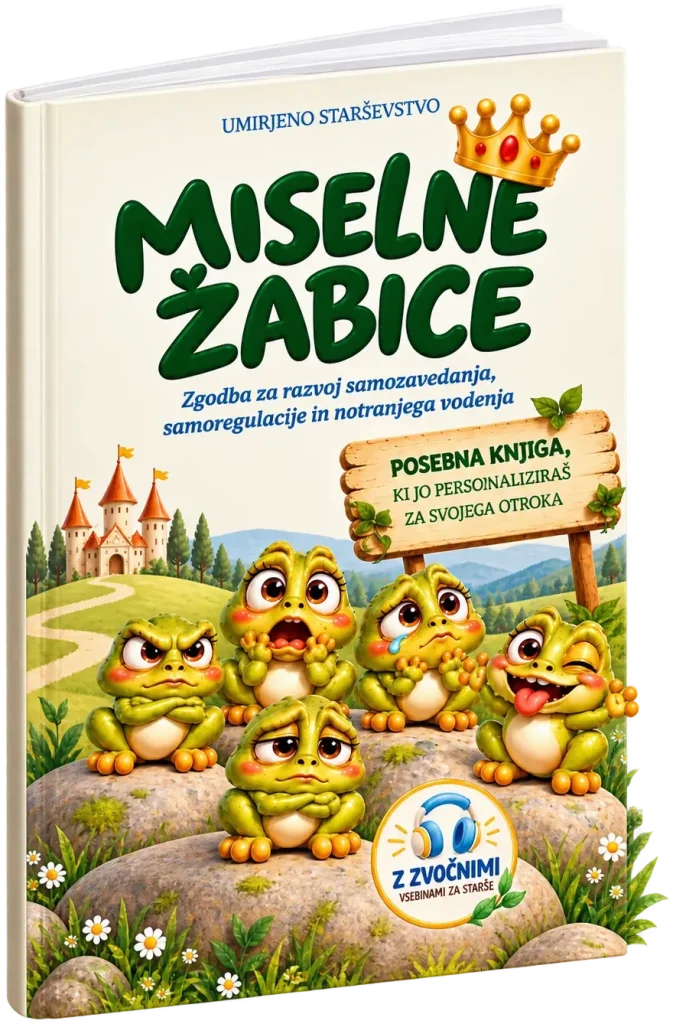 Naslovnica knjige Miselne žabice